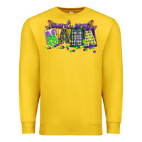 Lemon mardi gras nana Premium Sweatshirt - CowGirlArtShop