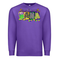 Purple mardi gras nana Premium Sweatshirt - CowGirlArtShop