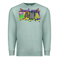 Seafoam mardi gras nana Premium Sweatshirt - CowGirlArtShop
