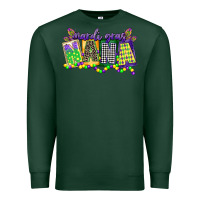 Sports Green mardi gras nana Premium Sweatshirt - CowGirlArtShop