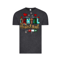 Vintage Black Christmas dental assistant Vintage Tee - JahusDesignShop