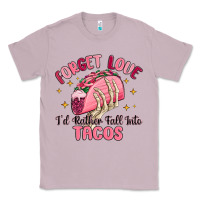 Lilac forget love id rather fall into tacos Classic Tee - MaliasSmallBusiness