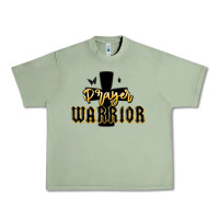 Oil Green christian prayer warrior Urban Heavy Tee - MaliasSmallBusiness