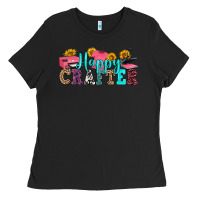 Black happy crafter Ladies Tee - RanaPortraitStore