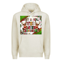 Oatmeal Heather just a girl who loves reindeer Premium Hoodie - CowGirlArtShop