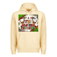 Pina Colada just a girl who loves reindeer Premium Hoodie - CowGirlArtShop