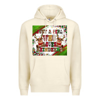 Sandshell just a girl who loves reindeer Premium Hoodie - CowGirlArtShop