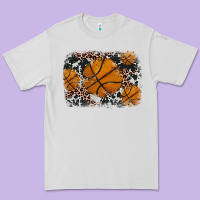 Basketball Background Premium Tee Designed By Jahusdesignshop