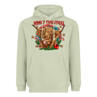 Matcha mooey christmas Heavyweight Hoodie - CowGirlArtShop