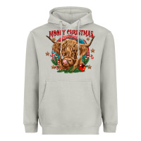 Moon Dust mooey christmas Heavyweight Hoodie - CowGirlArtShop