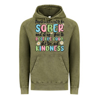 People Dont Need To Be Sober And Drugfree To Deserve Food Vintage Hoodie | Teevron