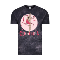 Cloud Black gymnast Vintage Tee - MaliasSmallBusiness