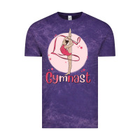 Cloud Purple gymnast Vintage Tee - MaliasSmallBusiness