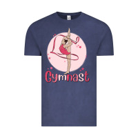Vintage Denim gymnast Vintage Tee - MaliasSmallBusiness