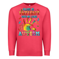 Cardinal please be patient with me i have autism Premium Sweatshirt - CowGirlArtShop