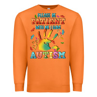 Carrot please be patient with me i have autism Premium Sweatshirt - CowGirlArtShop
