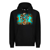 Black faith cross Premium Hoodie - JahusDesignShop