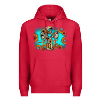 Cardinal faith cross Premium Hoodie - JahusDesignShop