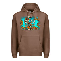 Chestnut faith cross Premium Hoodie - JahusDesignShop