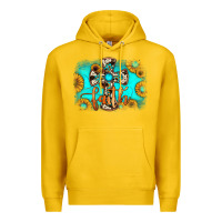 Lemon faith cross Premium Hoodie - JahusDesignShop
