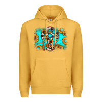 Mustard faith cross Premium Hoodie - JahusDesignShop