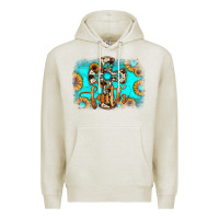 Oatmeal Heather faith cross Premium Hoodie - JahusDesignShop