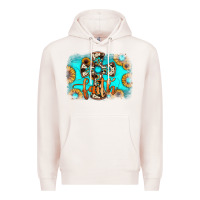 Pale Pink faith cross Premium Hoodie - JahusDesignShop