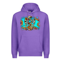 Purple faith cross Premium Hoodie - JahusDesignShop