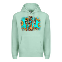 Seafoam faith cross Premium Hoodie - JahusDesignShop