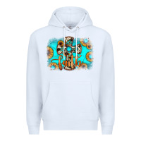 White faith cross Premium Hoodie - JahusDesignShop