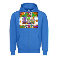 True Royal Halloween Gnomes Zipper Hoodie - texasbilliewilder