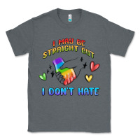 Charcoal Heather i may be straight pride day Classic Tee - MaliasSmallBusiness