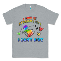 Heather Grey i may be straight pride day Classic Tee - MaliasSmallBusiness