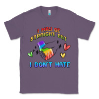 Lavender i may be straight pride day Classic Tee - MaliasSmallBusiness