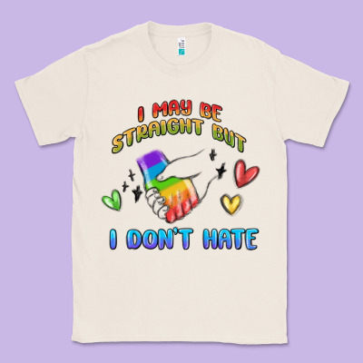 I May Be Straight Pride Day Classic Tee Designed By Maliassmallbusiness