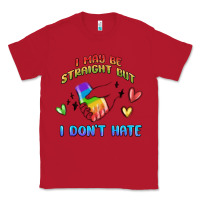 Red i may be straight pride day Classic Tee - MaliasSmallBusiness