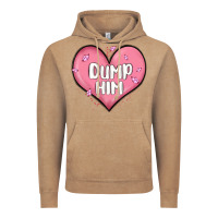 Vintage Coffee dump him valentines day Vintage Hoodie - MaliasSmallBusiness