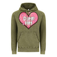 Vintage Olive dump him valentines day Vintage Hoodie - MaliasSmallBusiness