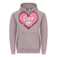 Vintage Zinc dump him valentines day Vintage Hoodie - MaliasSmallBusiness
