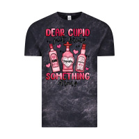 Cloud Black dear cupid just bring something strong Vintage Tee - MaliasSmallBusiness