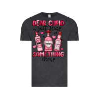 Vintage Black dear cupid just bring something strong Vintage Tee - MaliasSmallBusiness