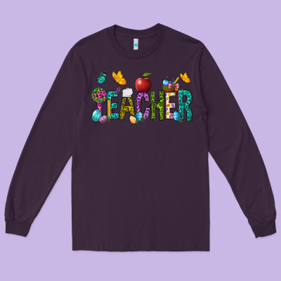 Eastern Teacher Long Sleeve Tee Designed By Bundleandbundleshop