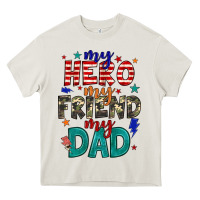 Cream my hero my friend my dad Heavy Core Tee - JahusDesignShop