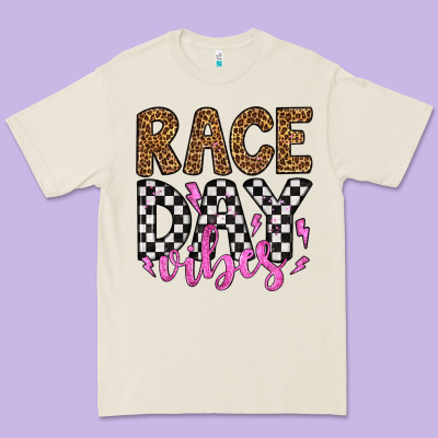Race Day Vibes Premium Tee Designed By Artiststas