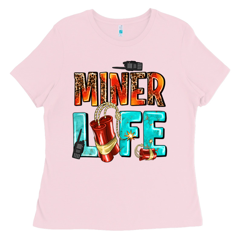 Miner Life Ladies Tee by AdoDesignShop | Teevron