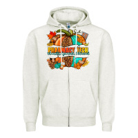 Oatmeal Heather pharmacy tech pumpkin Zipper Hoodie - NancyCooperArtShop