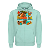 Seafoam pharmacy tech pumpkin Zipper Hoodie - NancyCooperArtShop