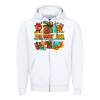 White pharmacy tech pumpkin Zipper Hoodie - NancyCooperArtShop