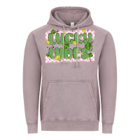 Vintage Zinc lucky vibes Vintage Hoodie - MaliasSmallBusiness