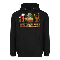 Black joy to the world Heavyweight Hoodie - CowGirlArtShop